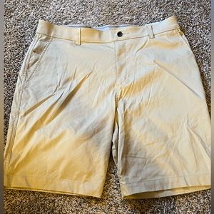 Khaki nike dri-fit shorts size 36